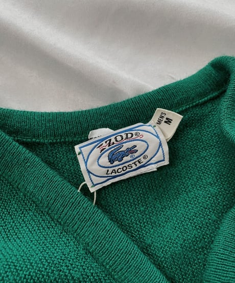 【USED】   LACOSTE Knit Top⑥/211126-012