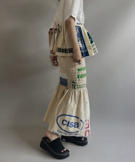 【RE;CIRCLE】RE Eco-Friendly Bag Camisole Bustier / 230727-013