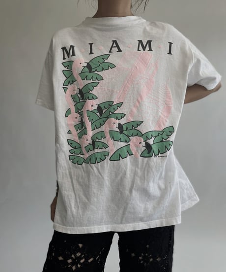 【USED】 '88 Miami T-shirt / 220827-020