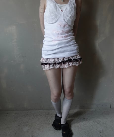 【RE;CIRCLE】 Re Embroidered Camisole Top  /  250724-008
