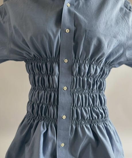 【RE;CIRCLE】 RE Shirring Shirt / 260504-003