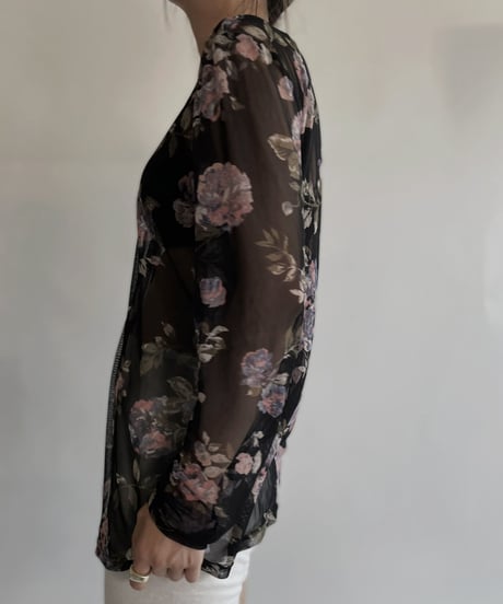 【USED】 Long Sleeved See-through Top / 220528-005