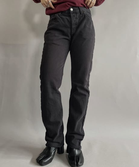【USED】   Levi's Denim Pants 501 Black / 221203-006