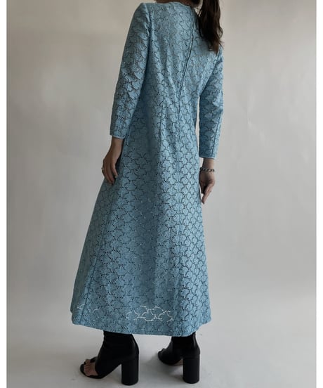 【USED】 Long Sleeves Lace One-piece / 220611-019
