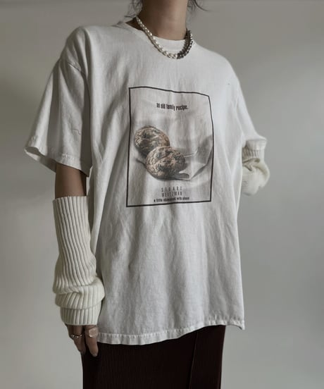 【USED】 Short Sleeves T-shirt “Cookie” / 220507-010