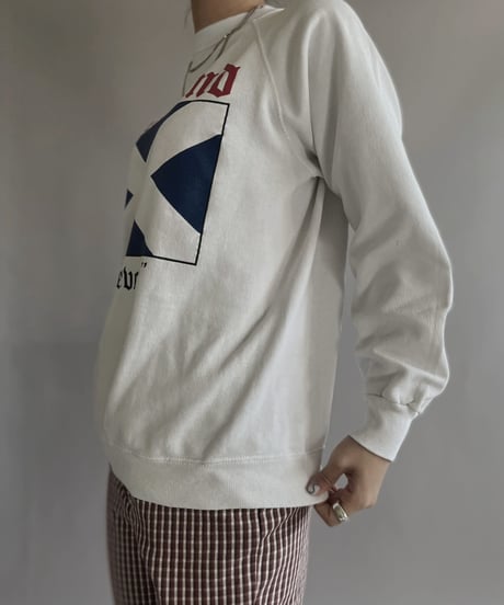 【USED】 Hanes Sweat Shirt 'Scotland Forever' / 230102-003