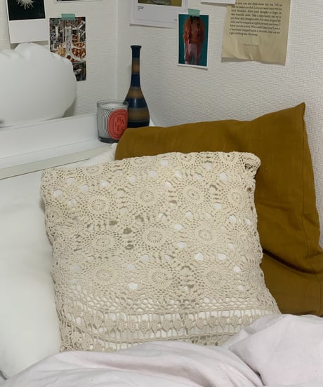 【RE;CIRCLE】RE Crocket Pillow Case/210530-001