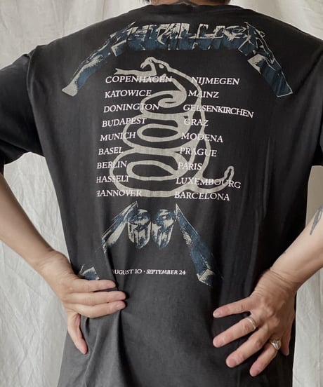 【USED】 S/S T-shirt METALLICA/210526-008