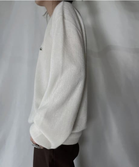 【USED】   LACOSTE Knit Top③/211126-009