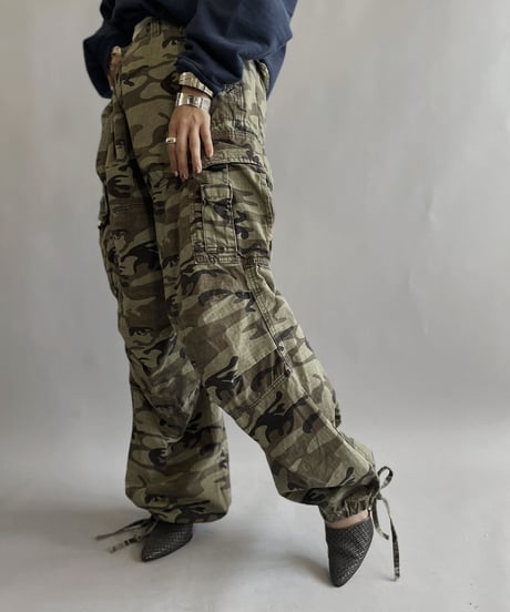 【USED】  Inscene Camouflage Pants / 220917-014