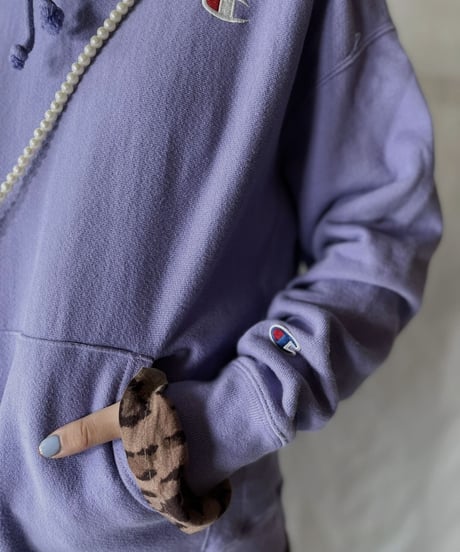 【USED】   Champion Reverse Weave Hoodie①/211007-005