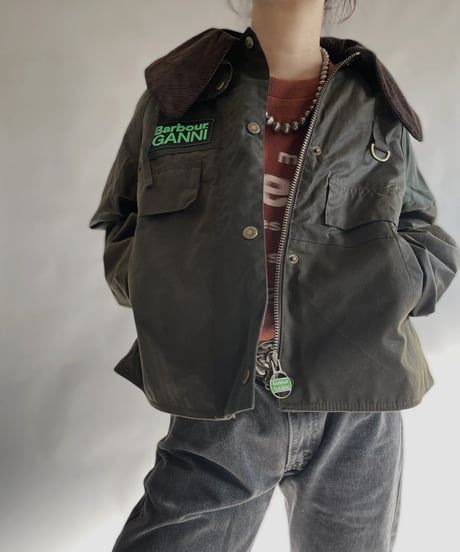 【USED】 Barbour × GANNI Short Jacket / 240101-031