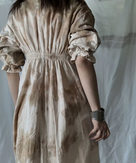 【RE;CIRCLE】 RE Medical Tie Dye S/S Gown④/210613-016
