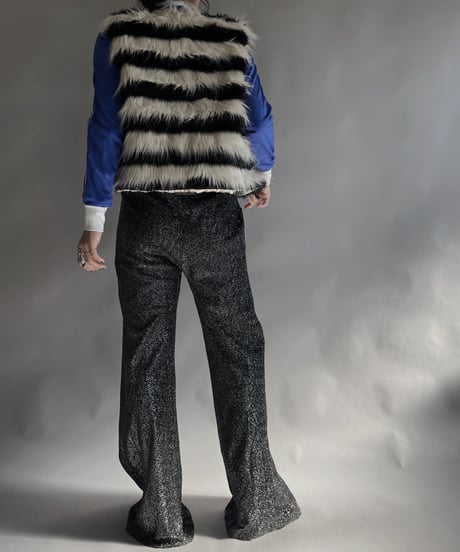 【USED】 MUSTARD SEED Fake Fur Vest / 240101-023