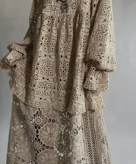 【RE;CIRCLE】 RE Crochet Lace One-piece / 220623-005