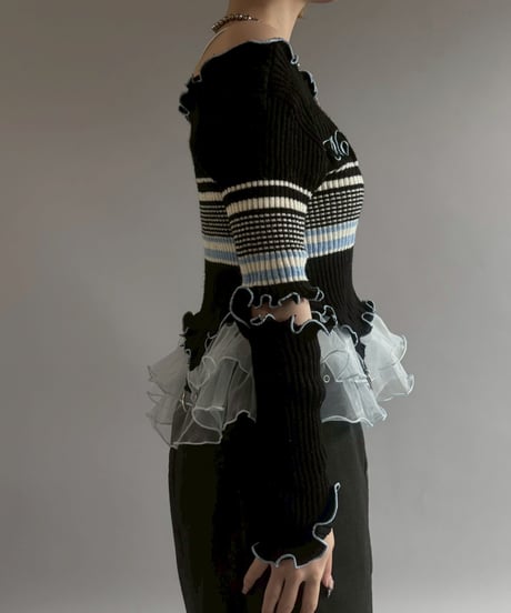 【RE;CIRCLE】 RE Mellow Knit Top /  251023-016