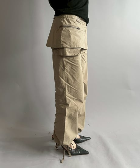 【USED】  Cop.Copine Layered Design Pants / 251014-035