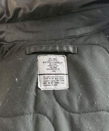 【USED】 Alpha CWU-45P Jacket/ 260104-013
