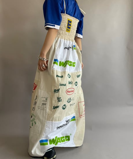 【RE;CIRCLE】RE Eco-Friendly Bag Shirring One-piece / 230525-003