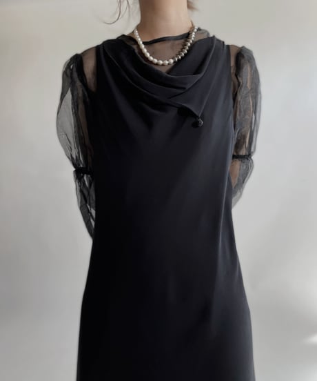 【USED】 Silk N/S One-piece ③ / 220409-014