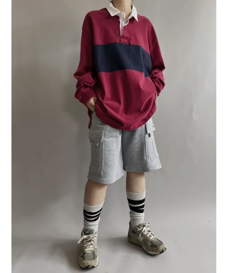 【USED】 Polo By Ralph Lauren Rugby Shirt / 220910-003