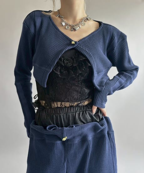 【RE;CIRCLE】 RE Thermal Cardigan / 260420-031