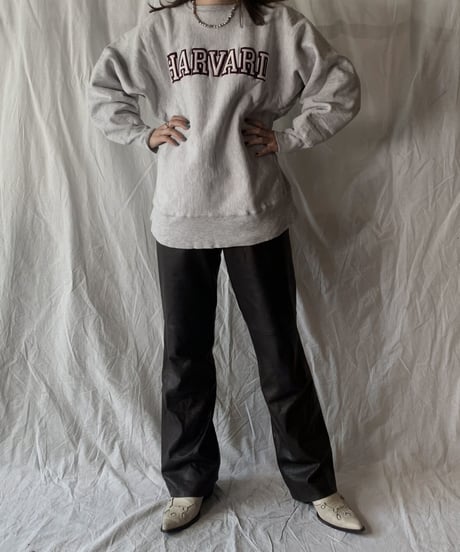 【USED】 80's USA Champion Reverse Weave HARVARD/210324-005