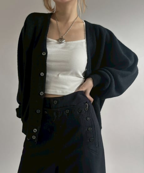 【USED】 Parson Pirie Scotts Acrylic Cardigan / 260110-012