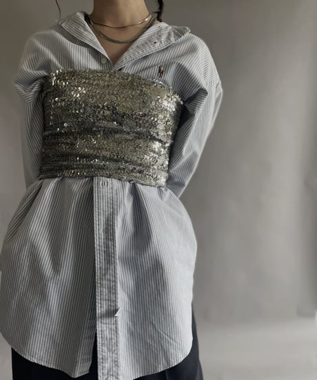 【USED】 Spangle Top Silver / 230401-022
