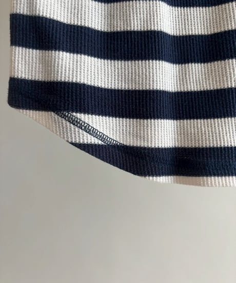 【USED】 Border Pattern Thermal Top / 260613-005
