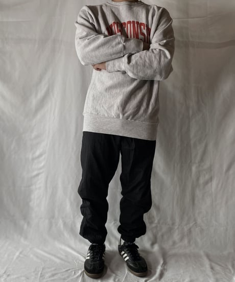 【USED】  90's USA Champion Reverse Weave Sweat WISCONSIN/210902-035