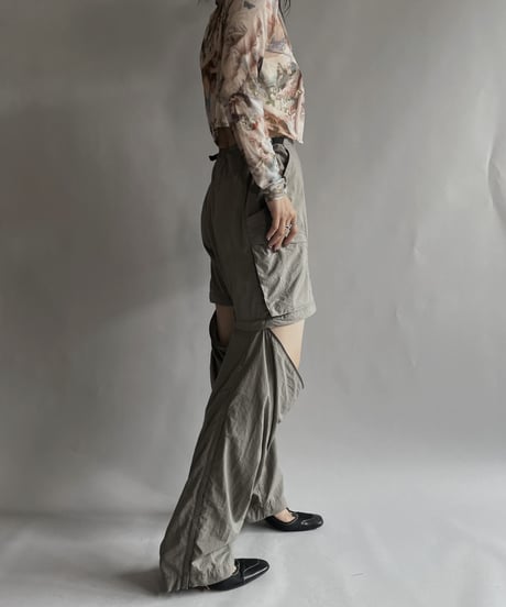 【USED】  Poly Long Sleeved Top / 220924-009