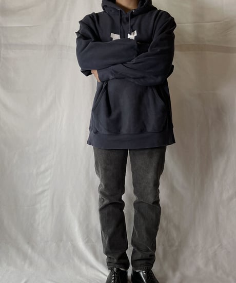 【USED】  Champion Reverse Weave Hoodie MASSACHUSETTS/210902-043
