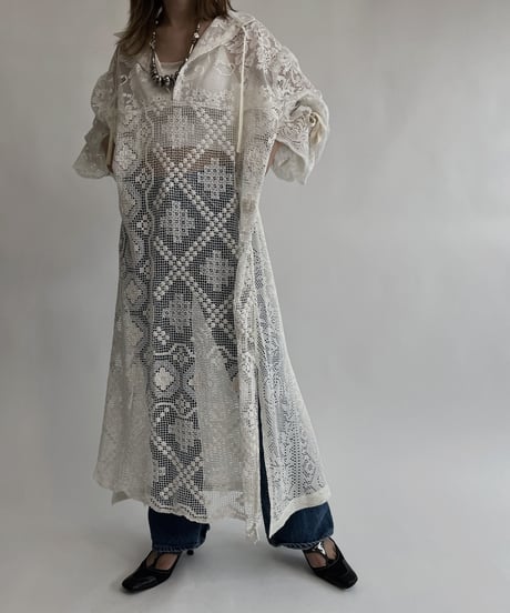 【RE;CIRCLE】 RE Crochet Lace One-piece / 220728-003