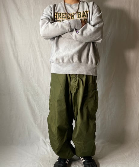 【USED】 90's Mexico Champion Reverse Weave Sweat GREEN BAY PACKERS/210516-041