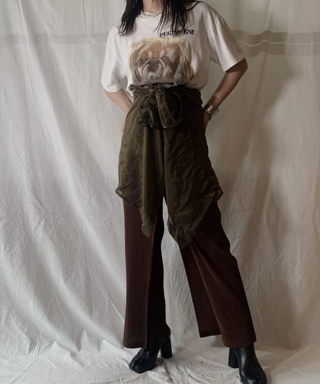 【USED】 ISSEI MIYAKE Pleats Pleats Pants/ 210604-020