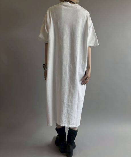 【USED】 Made in USA anvil Long T-Shirt One-Piece / 260523-024