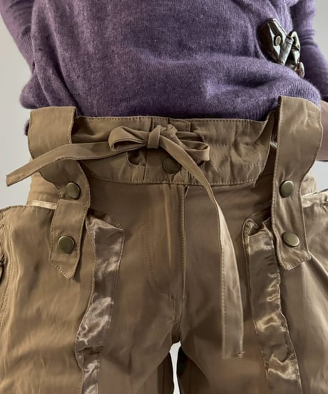 【USED】 Dead Stock MISSME Gimmick Pants /260221-008