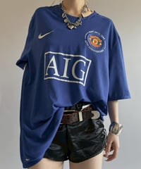 【USED】 08~09's Nike Manchester United Soccer Shirt / 260530-023