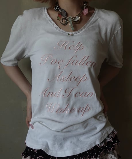 【RE;CIRCLE】 Re Embroidered T-Shirt /  250724-004