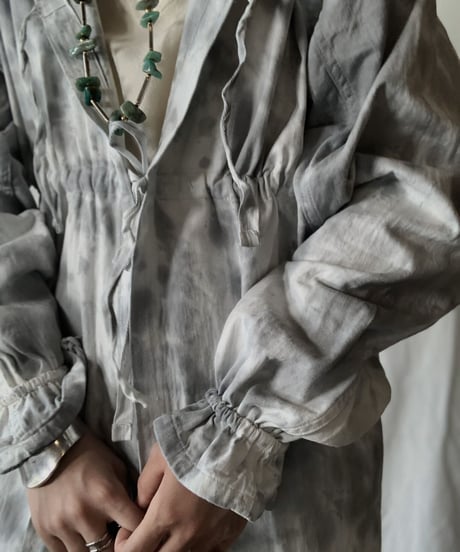 【RE;CIRCLE】 RE Medical Tie Dye L/S Gown /210613-013