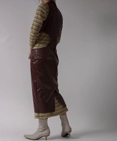 【USED】N/S Poly Dress ① / 220324-005