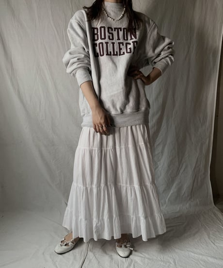 【USED】  Champion Reverse Weave Sweat BOSTON COLLEGE/210516-011