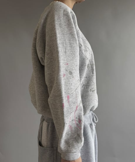 【USED】 Paint Short Sweat / 250925-013