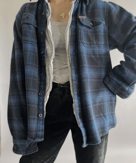 【USED】 Orvis Cotton Flannel Shirt / 221210-009