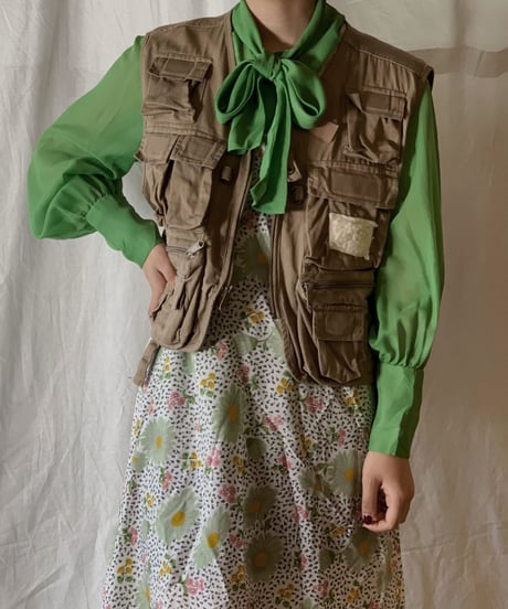 【USED】 Fishing Vest/210331-027