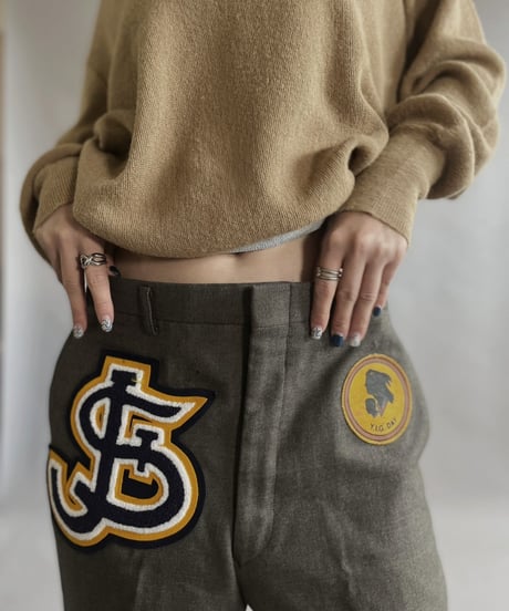 【RE;CIRCLE】 RE Wappen Slacks / 230204-012