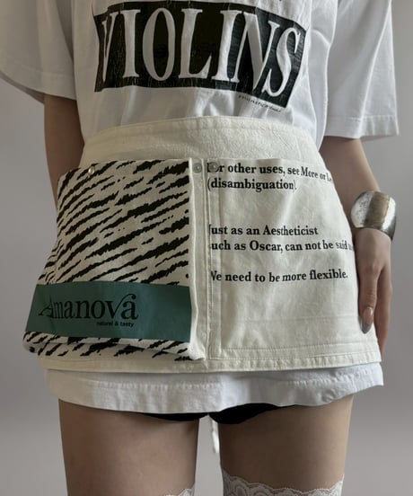 【RE;CIRCLE】 Re Eco Bag Apron /  260518-008