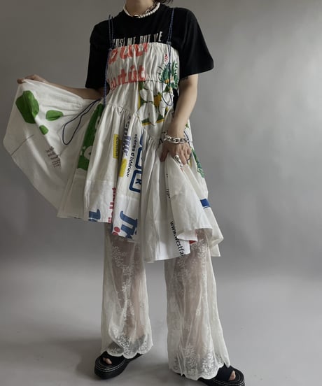 【RE;CIRCLE】RE Eco-Friendly Bag Code Camisole Middle One-piece / 240516-033