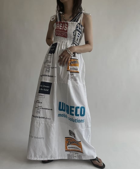 【RE;CIRCLE】 RE Eco-Friendly Bag Camisole One-piece / 220804-030